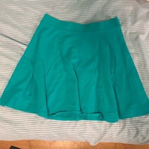 Blue Skater Skirt